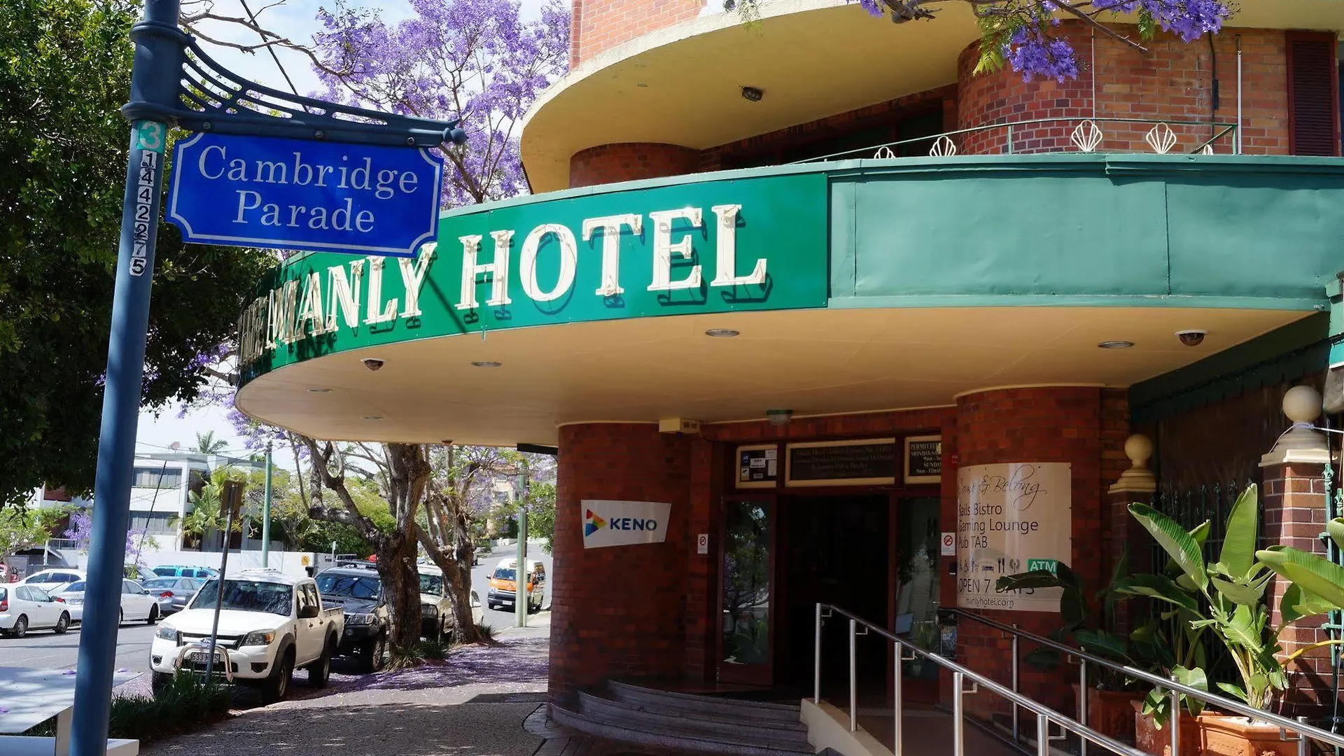 Nightcap At Manly Hotel Brisbane Australien